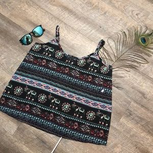 NWOT Hollister Elephant Boho Tank
